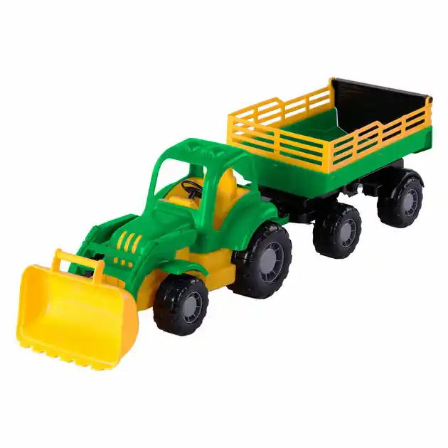 Laatste Kans Cavallino Klassieke Tractor met Kiep Aanhangwagen, 66cm
