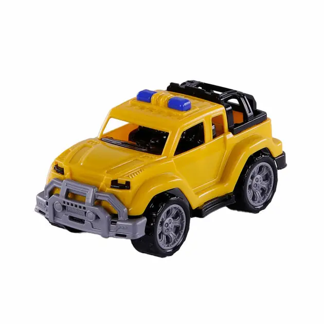 Cavallino Trendy Jeep Geel, 22cm Hoge Kwaliteit