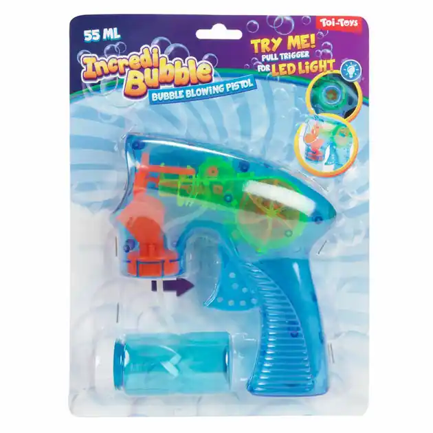 Incredibubble Bellenblaaspistool met Licht Gratis Retour