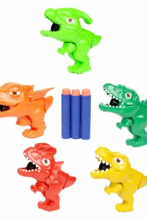 World of Dinosaurs Mini Dinopistool met Pijlen, 4dlg. Gereduceerde Prijs
