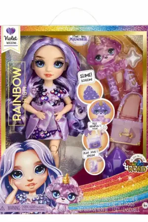 Aanbieding Rainbow High Classic Pop - Violet