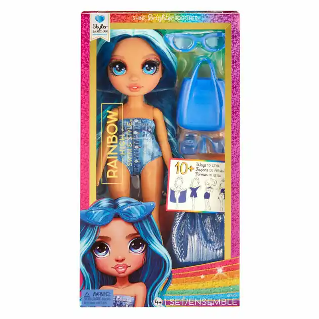 Snelle Levering Rainbow High Swim & Style Pop - Skyler