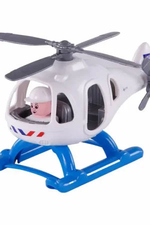 Cavallino Politiehelikopter met Speelfiguur, 29,5cm Favoriet