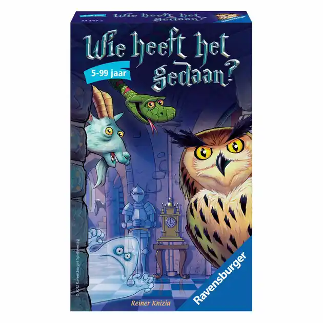 Ravensburger Wie Heeft het Gedaan? Bordspel Exclusieve Aanbieding