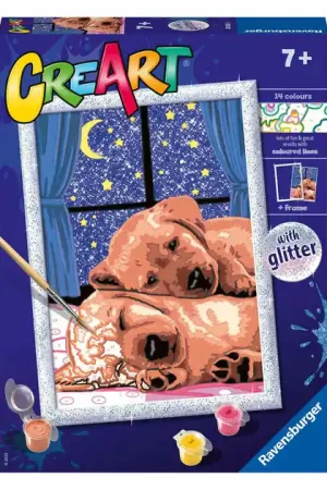 Beste Prijs Ravensburger CreArt Schilderen op Nummer - Slaap Lekker!