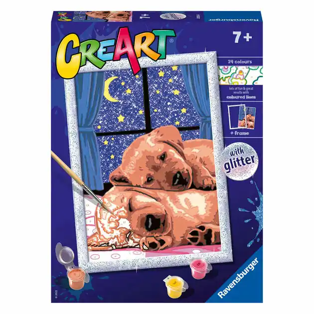 Beste Prijs Ravensburger CreArt Schilderen op Nummer - Slaap Lekker!