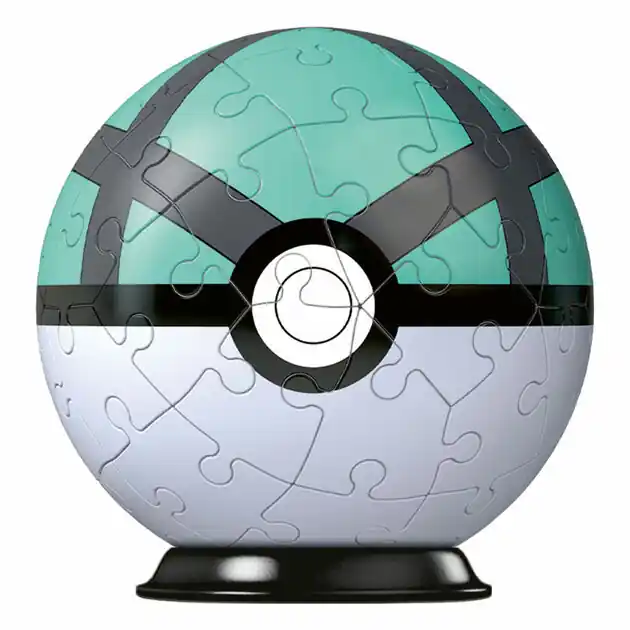 Betaalbaar Ravensburger 3D Puzzel Pokémon Net Ball, 54st.