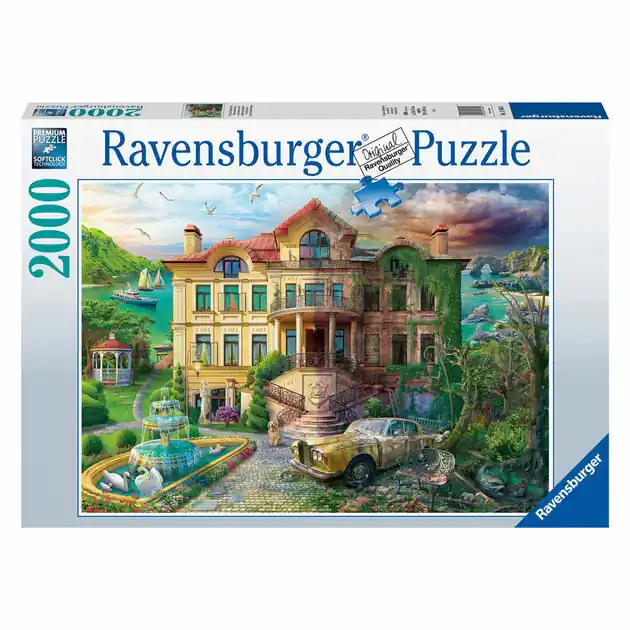 Ravensburger Legpuzzel Landhuis Door de Tijd Heen, 2000st. Gecertificeerd