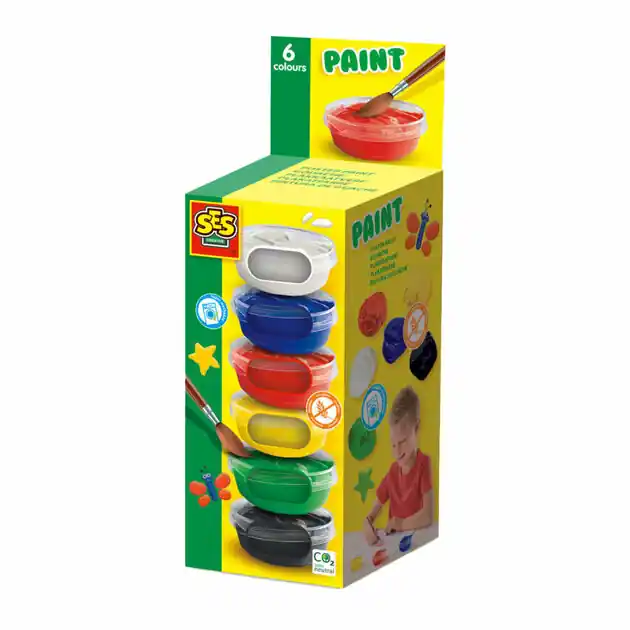 Alleen Vandaag SES Plakkaatverf, 6x45ml