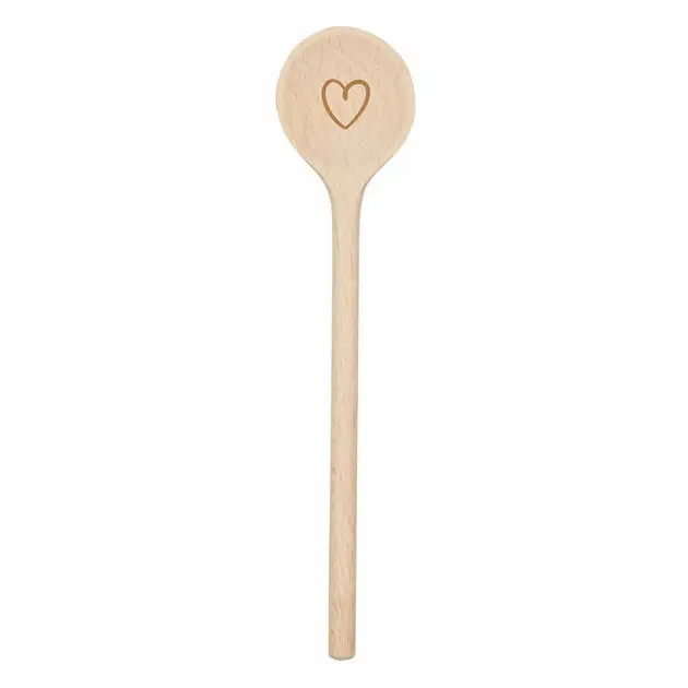 Direct Beschikbaar Goki Houten Pollepel Hart, 20cm