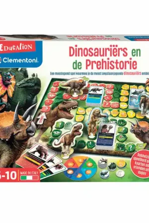 Snelle Levering Clementoni Dinosauriers en de Prehistorie Bordspel (NL)
