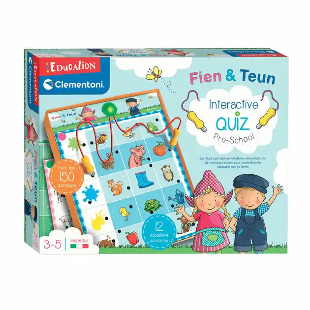 Clementoni Interactieve Quiz Fien & Teun Must-Have