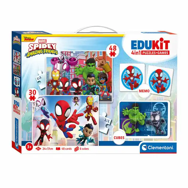 Nieuw Clementoni Edukit 4in1 Spidey