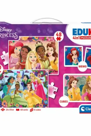 Clementoni Edukit 4in1 Disney Princess Beperkte Voorraad