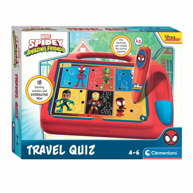 Clementoni Travel Quiz Spidey Actieprijs