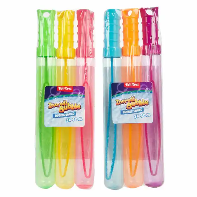 Incredibubble Bellenblaaszwaard 60ml, 3st. Fabrieksprijs