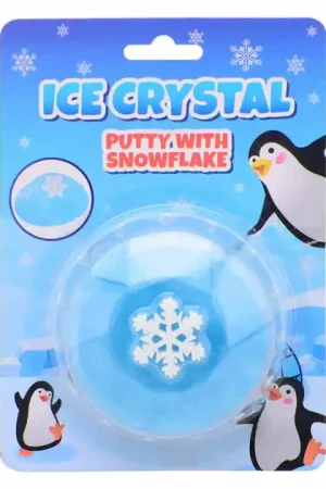 Veilige Betaling Glimmende IJs Putty Sneeuwvlok