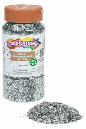 Bestel Nu Colorations - Biologische Afbreekbare Glitter - Zilver, 113 gram