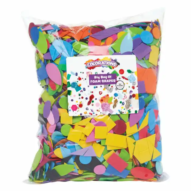 Colorations - Foam Vormen in Zak, 4475st. Betrouwbaar