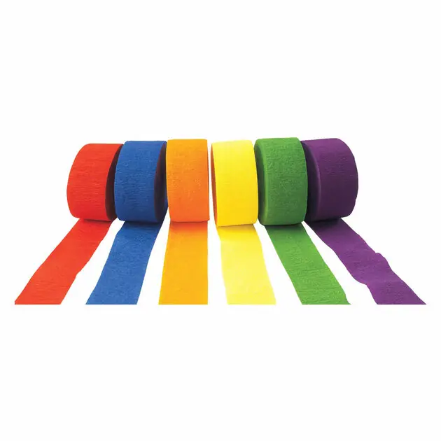 Meest Verkocht Colorations - Crepepapier Slingers Set 1, Set van 6