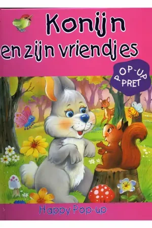 Veilige Betaling Pop-Up Boek Konijn en zijn Vriendjes