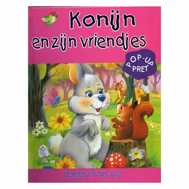 Veilige Betaling Pop-Up Boek Konijn en zijn Vriendjes
