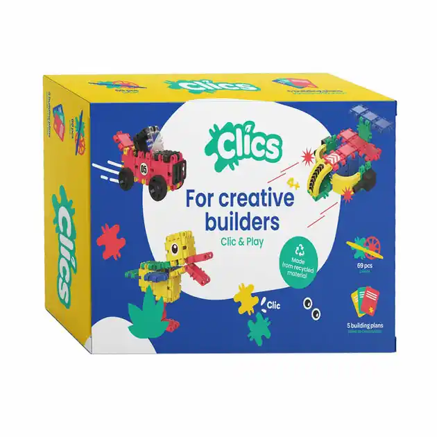 Laatste Versie Clics Box 5 in 1 Bouwset