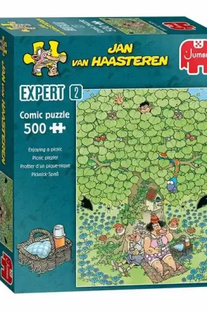Goedkoop Jan van Haasteren Legpuzzel Expert 2 - Picnic Plezier, 500st.