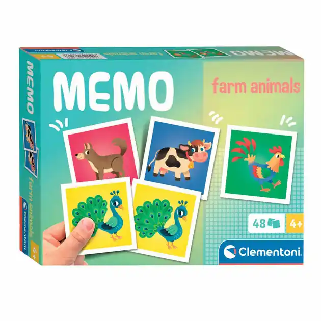 Koop Vandaag Clementoni Memospel Boerderijdieren
