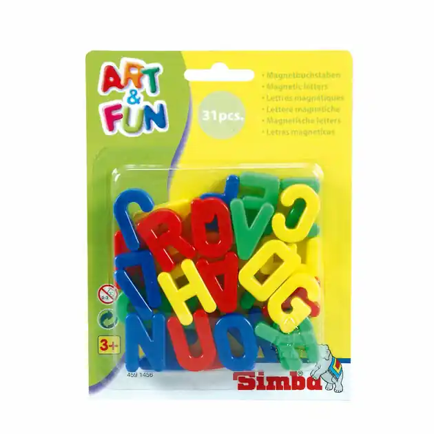 Magneet Hoofdletters. 31dlg. Betrouwbaar