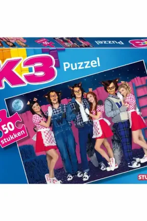K3 Legpuzzel 3 Biggetjes en de Wolven, 50st. Koopje