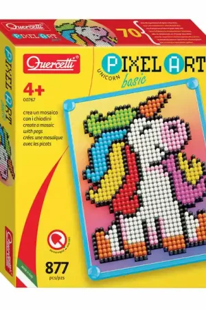 Actieprijs Quercetti Pixel Art Basis Eenhoorn, 880dlg.