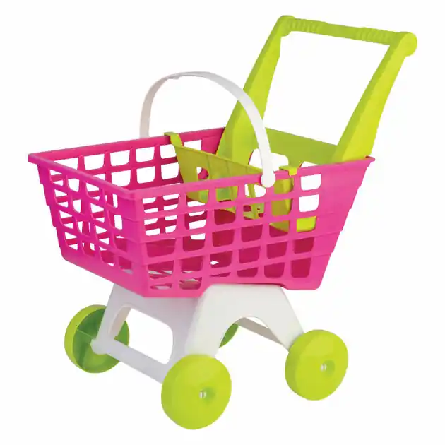 Winkelwagen Roze/Groen Betrouwbaar