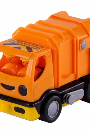 Cavallino Mijn Eerste Vuilniswagen Oranje, 19cm Lage Prijs