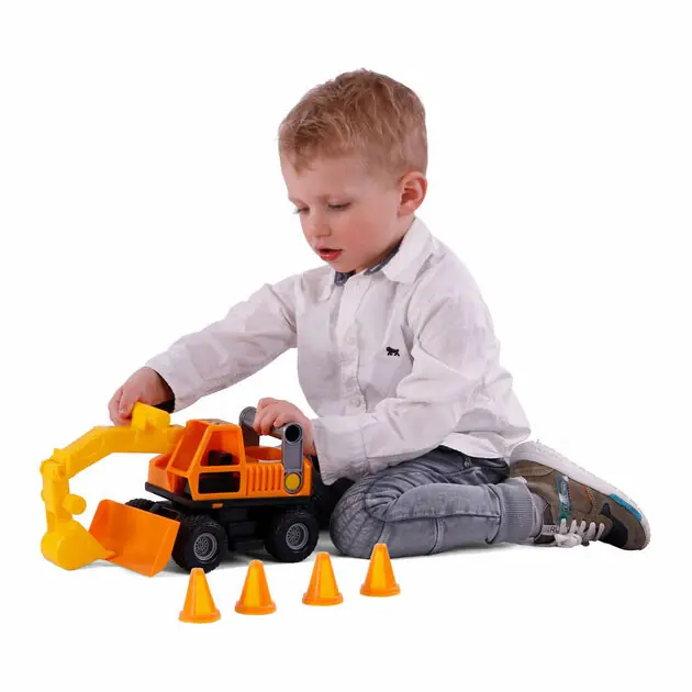 Gecertificeerd Cavallino Grip Graafmachine met Rubberbanden, 29cm