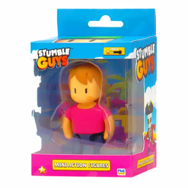 Direct Verzonden Stumble Guys Mini Actiefiguur - Ms. Stumble