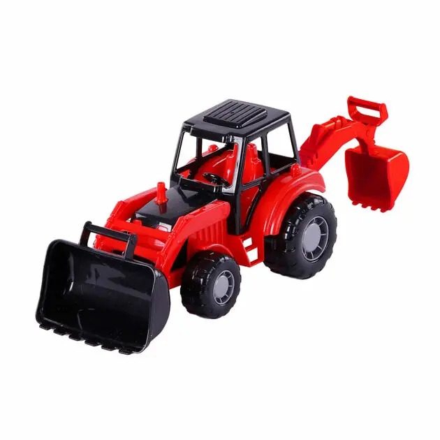 Seizoensaanbieding Cavallino Junior Graafmachine Tractor Rood