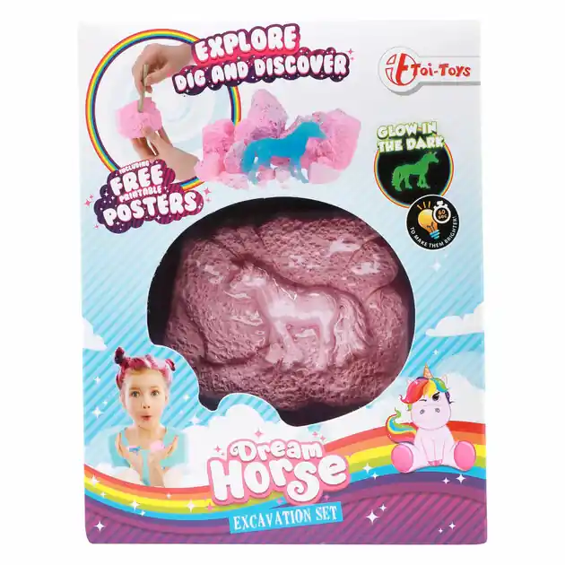 Uitgraafset Eenhoorn Glow in the Dark Bestseller