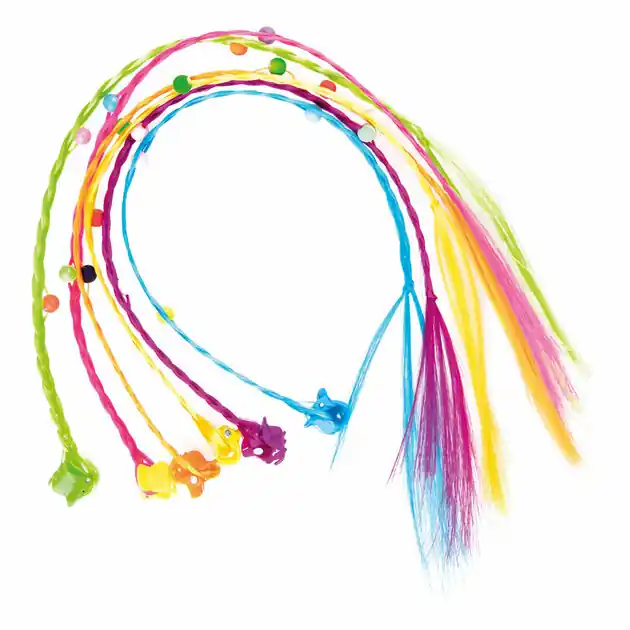 Haarlok Haarclip met Hartjes, 6st. Lage Kosten
