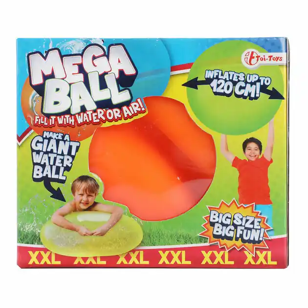 Mega Bal Puffer Gevuld met Lucht of Water, 120cm Gereduceerde Prijs