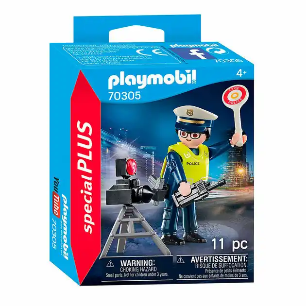 Playmobil 70305 Politieman met Flitscontrole Shop Nu