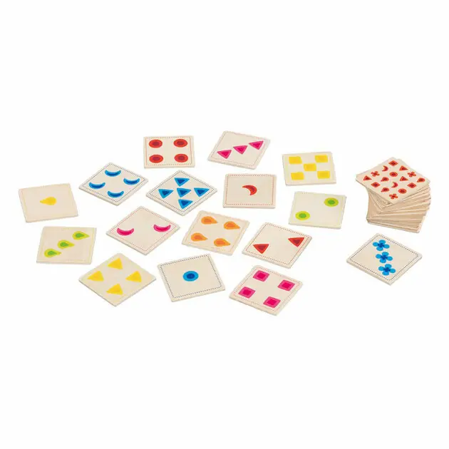 Goki Houten Kleuren en Vormenspel, 30dlg. Fabrieksprijs