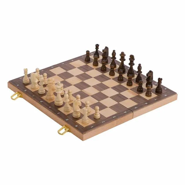 Nieuw Goki Houten Schaakspel in Koffer