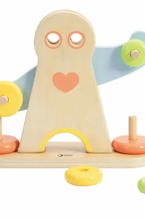 Betaalbaar Classic World Houten Hercules Weegschaal, 7dlg.