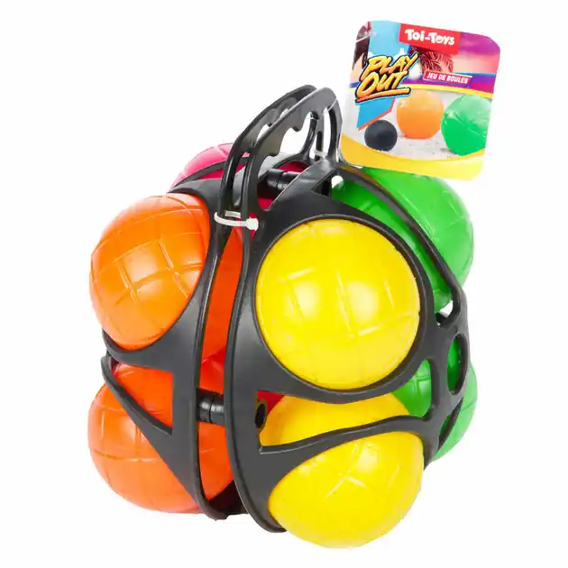 Koop Online Jeu de Boules Set, 9dlg.