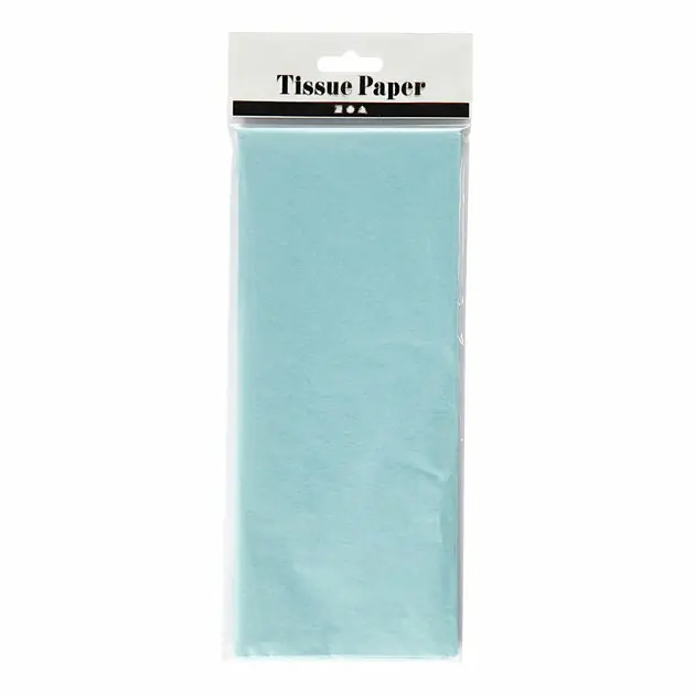 Goedkoop Tissuepapier Lichtblauw 10 Vellen 14 gr, 50x70cm