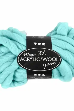 XL Garen van Acvryl - Turquoise, 15m Betaalbaar