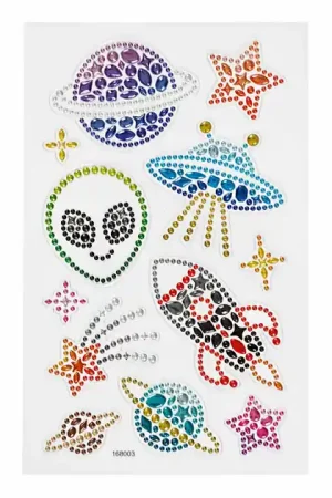 Beperkte Voorraad Diamant Stickers Ruimte, 1 Vel