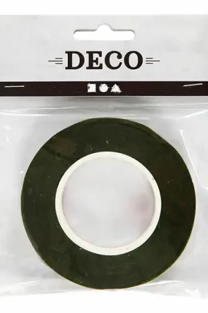 Alleen Vandaag Floral Tape Donkergroen, 7m