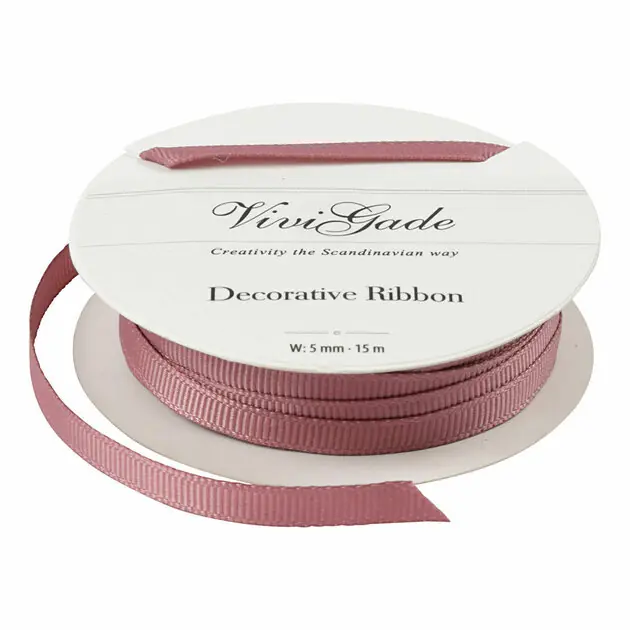 Direct Beschikbaar Decoratie Lint Roze, 15m